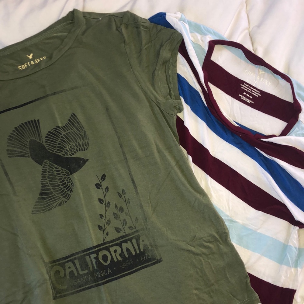 2 soft & sexy t shirts